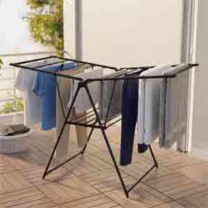 16-Foldable Cloth Drying Stand