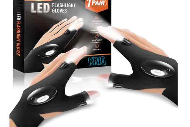 LED Flashlight Gloves[#51]