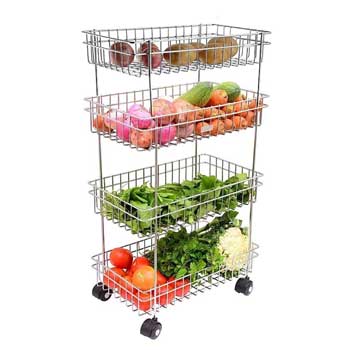 53-Stainless Steel  Kitchen Storage Rack