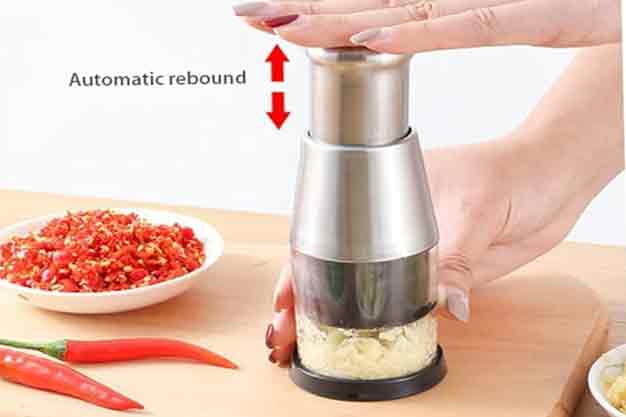 Steel Press Vegetables Chopper[#60]