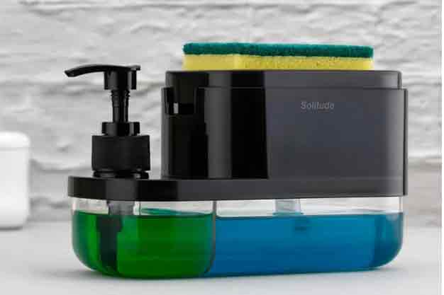 3 in 1 Liquid Soap Dispenser Sponge [#67]