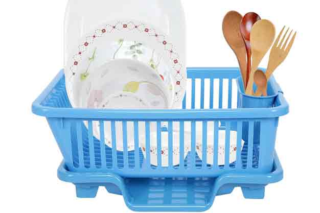 Dish Drying Rack With Drainer Tray [#71]