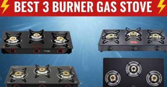 Best 3 Burner Gas Stove in India 2025